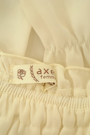 axes femme（アクシーズファム）の古着「レース襟シフォンカットソー（カットソー・プルオーバー）」大画像６へ
