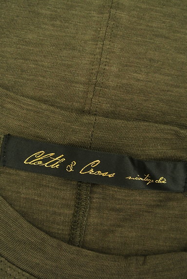 Cloth&Cross（クロス＆クロス）の古着「ドルマンワイドカットソー（カットソー・プルオーバー）」大画像６へ