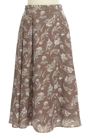 PROPORTION BODY DRESSING（プロポーションボディ ドレッシング）の古着「花柄サイドタックロングスカート（スカート）」大画像１へ
