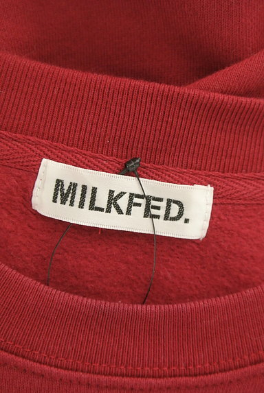MILKFED.（ミルク フェド）の古着「裏起毛ロゴ刺繍スウェットトップス（スウェット・パーカー）」大画像６へ