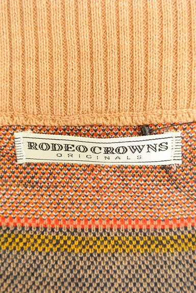 RODEO CROWNS（ロデオクラウン）の古着「オルテガ柄ロングカーディガン（カーディガン・ボレロ）」大画像６へ
