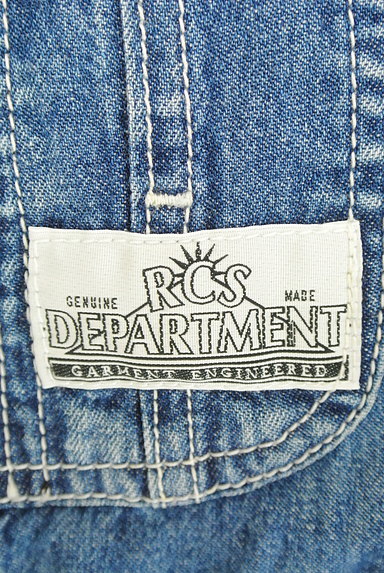 RODEO CROWNS（ロデオクラウン）の古着「フレアデニムサロペットスカート（オーバーオール・サロペット）」大画像６へ