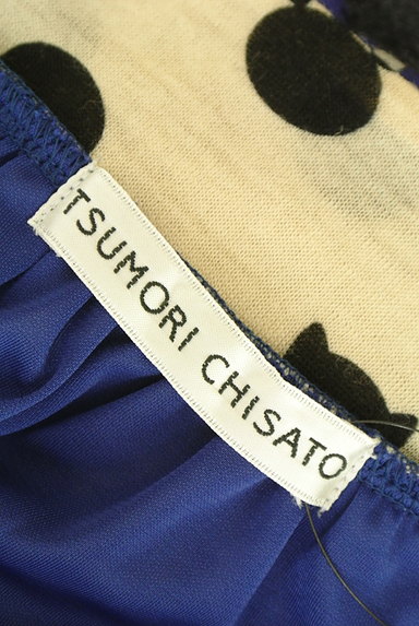 TSUMORI CHISATO（ツモリチサト）の古着「ドット×プリント５分袖ワンピース（ワンピース・チュニック）」大画像６へ
