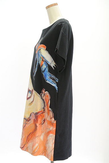 TSUMORI CHISATO（ツモリチサト）の古着「クレヨンイラストワンピース（ワンピース・チュニック）」大画像３へ