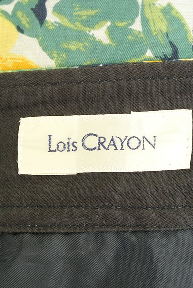 Lois CRAYON（ロイスクレヨン）の古着「裾レース花柄フリルミニスカート（ミニスカート）」大画像６へ