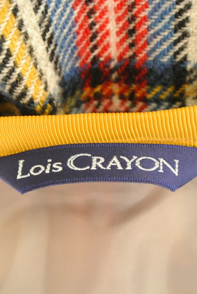 Lois CRAYON（ロイスクレヨン）の古着「チェック柄ウールスカート（スカート）」大画像６へ