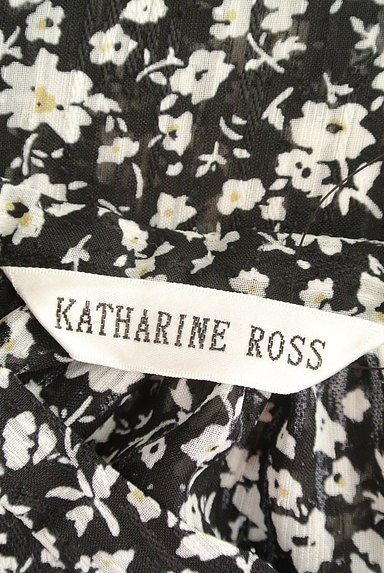KATHARINE ROSS（キャサリンロス）の古着「小花柄シフォンフリルブラウス（カットソー・プルオーバー）」大画像６へ