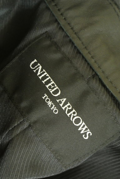 UNITED ARROWS（ユナイテッドアローズ）の古着「スタンドカラーレザージャケット（ブルゾン・スタジャン）」大画像６へ