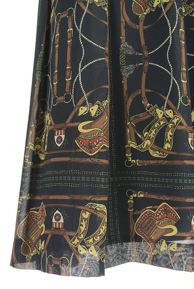 KEITH（キース）の古着「スカーフ柄シフォンタックスカート（スカート）」大画像５へ