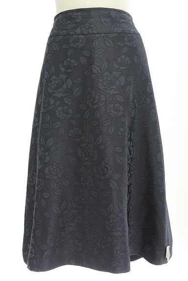KEITH（キース）の古着「ローズ柄刺繍フレアスカート（スカート）」大画像４へ