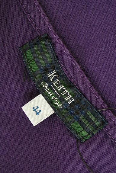 KEITH（キース）の古着「ギャザーネック７分袖カットソー（カットソー・プルオーバー）」大画像６へ