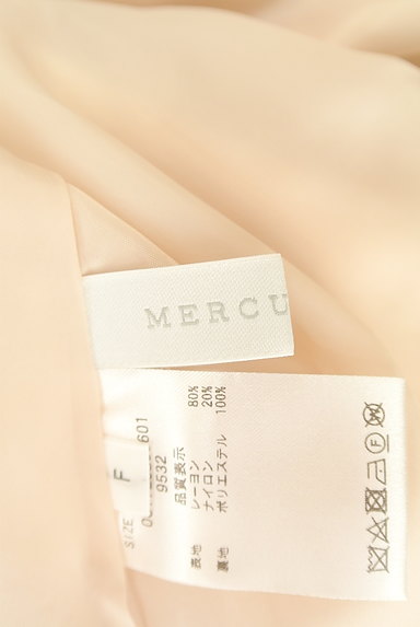 MERCURYDUO（マーキュリーデュオ）の古着「シャイニータックフレアスカート（スカート）」大画像６へ