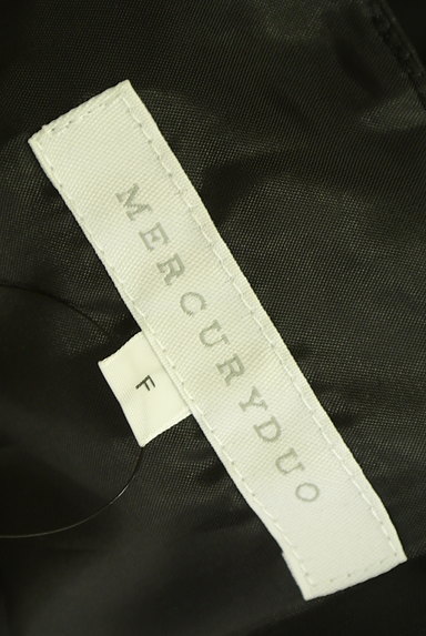 MERCURYDUO（マーキュリーデュオ）の古着「フェイクレザーサロペットパンツ（オーバーオール・サロペット）」大画像６へ