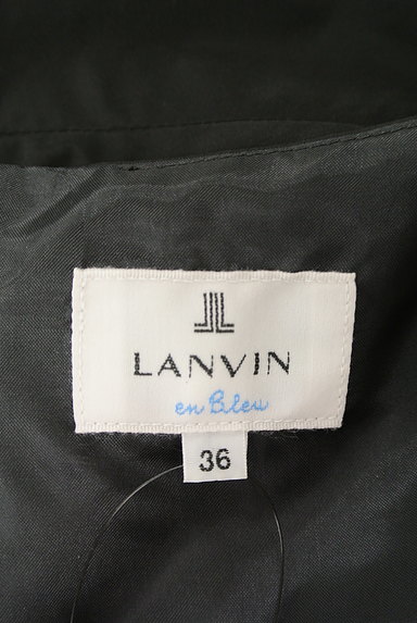 LANVIN en Bleu（ランバンオンブルー）の古着「膝下丈ティアードフリルフレアワンピ（ワンピース・チュニック）」大画像６へ