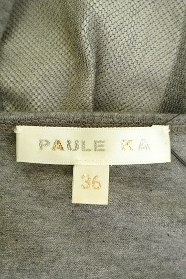 PAULE KA（ポールカ）の古着「別地リボン切替ロングワンピース（ワンピース・チュニック）」大画像６へ