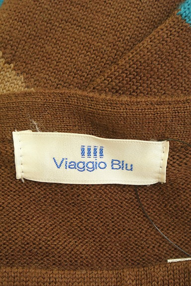 Viaggio Blu（ビアッジョブルー）の古着「配色ボーダーニット（ニット）」大画像６へ