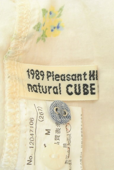 CUBE SUGAR（キューブシュガー）の古着「花柄Aラインワンピース（ワンピース・チュニック）」大画像６へ