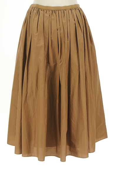 UNITED ARROWS（ユナイテッドアローズ）の古着「ミモレ丈ギャザーフレアスカート（ロングスカート・マキシスカート）」大画像２へ