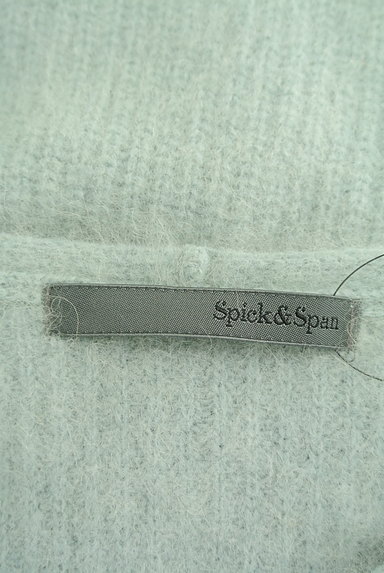 Spick and Span（スピック＆スパン）の古着「ボリューム袖サイドドロストニット（カーディガン・ボレロ）」大画像６へ
