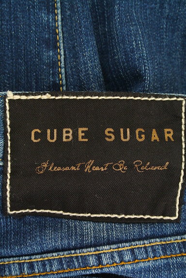 CUBE SUGAR（キューブシュガー）の古着「ヴィンテージ風ストレートデニム（デニムパンツ）」大画像６へ