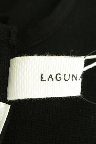 LagunaMoon（ラグナムーン）の古着「ウエスト切替ニットワンピース（オーバーオール・サロペット）」大画像６へ