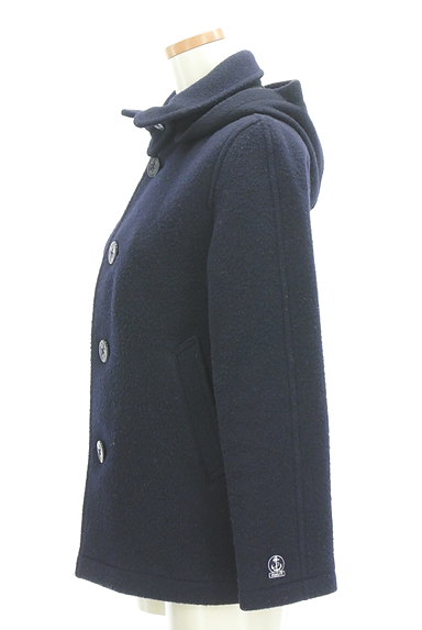 BEAMS Women's（ビームス　ウーマン）の古着「ミドル丈襟付きウールコート（コート）」大画像３へ