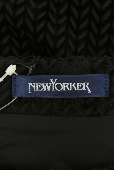 NEW YORKER（ニューヨーカー）の古着「ベルト付きシアーベロアワンピース（ワンピース・チュニック）」大画像６へ