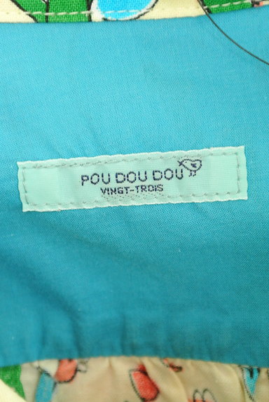 POU DOU DOU（プードゥドゥ）の古着「手書風プリントシャツ（カジュアルシャツ）」大画像６へ