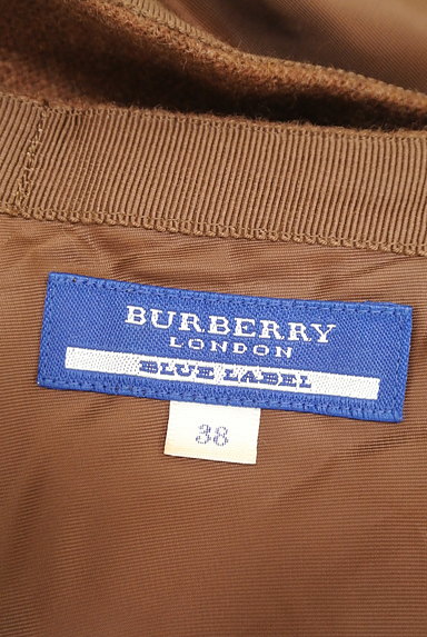BURBERRY BLUE LABEL（バーバリーブルーレーベル）の古着「レザーバックルラップミニスカート（ミニスカート）」大画像６へ