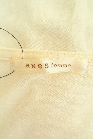 axes femme（アクシーズファム）の古着「レースアップシフォン袖カットソー（カットソー・プルオーバー）」大画像６へ