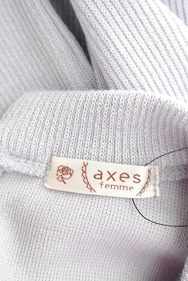 axes femme（アクシーズファム）の古着「レース切替ハイネックリブニット（ニット）」大画像６へ