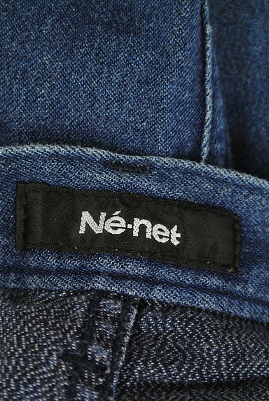 Ne-net（ネネット）の古着「刺繍フリル付ポケットストレートデニム（デニムパンツ）」大画像６へ