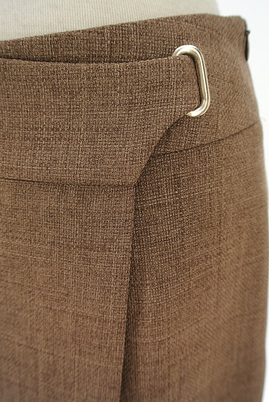 NATURAL BEAUTY BASIC（ナチュラルビューティベーシック）の古着「膝下丈ラップ風スカート（スカート）」大画像４へ
