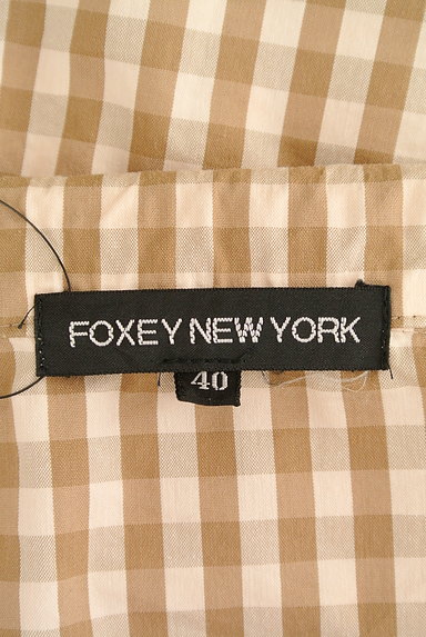 FOXEY（フォクシー）の古着「ビッグカラーチェック柄ジャケット（ジャケット）」大画像６へ