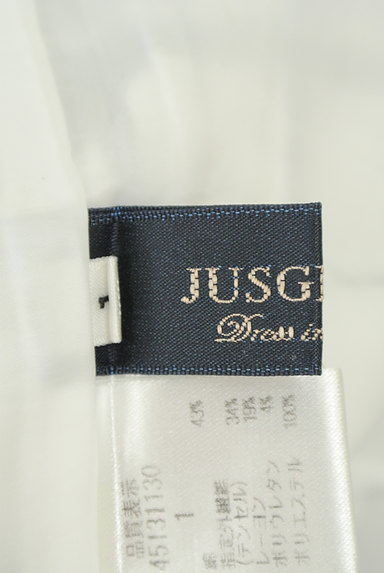 JUSGLITTY（ジャスグリッティー）の古着「ウエストリボンチェック柄スカート（スカート）」大画像６へ