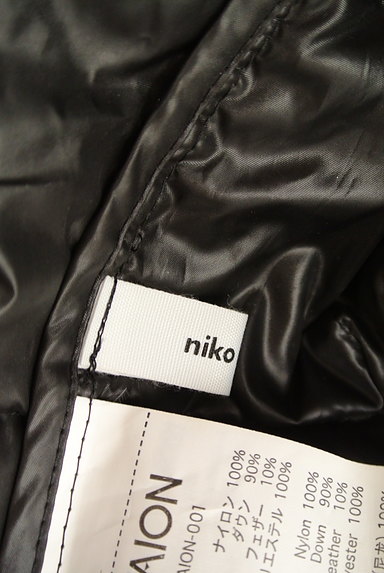 niko and...（ニコ アンド）の古着「巾着付きＶネックダウンベスト（ダウンベスト）」大画像６へ