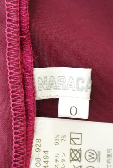NARA CAMICIE（ナラカミーチェ）の古着「ベロア調ひざ下丈タイトスカート（ロングスカート・マキシスカート）」大画像６へ
