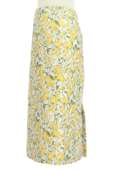NARA CAMICIE（ナラカミーチェ）の古着「花柄ジャガードタイトスカート（ロングスカート・マキシスカート）」大画像３へ