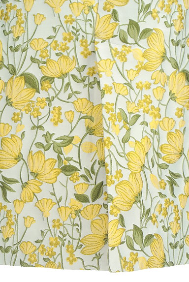 NARA CAMICIE（ナラカミーチェ）の古着「花柄ジャガードタイトスカート（ロングスカート・マキシスカート）」大画像５へ