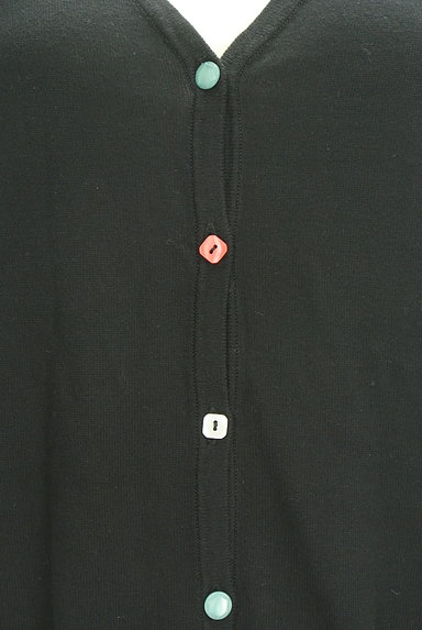 Jocomomola（ホコモモラ）の古着「カラフルボタン刺繍入りカーディガン（カーディガン・ボレロ）」大画像４へ
