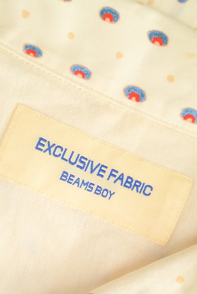 BEAMS BOY（ビームスボーイ）の古着「総柄オープンカラーシャツワンピ（ワンピース・チュニック）」大画像６へ