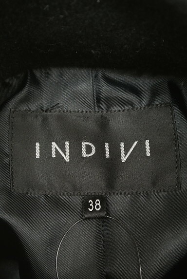 INDIVI（インディヴィ）の古着「スタンドカラーミドルコート（コート）」大画像６へ