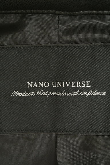 nano・universe（ナノユニバース）の古着「フェイクレザーブルゾン（ブルゾン・スタジャン）」大画像６へ