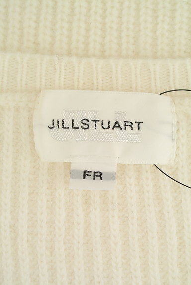 JILL by JILLSTUART（ジルバイジルスチュアート）の古着「ビジューネックふわふわニット（ニット）」大画像６へ