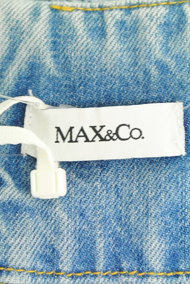 MAX&Co.（マックス＆コー）の古着「スカラップデニムスカート（スカート）」大画像６へ
