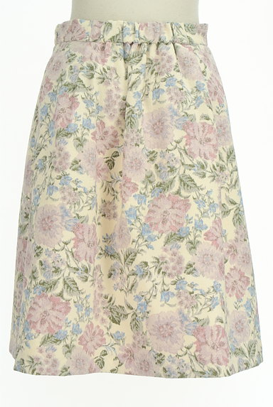 Couture Brooch（クチュールブローチ）の古着「フローラル柄フレアスカート（スカート）」大画像２へ