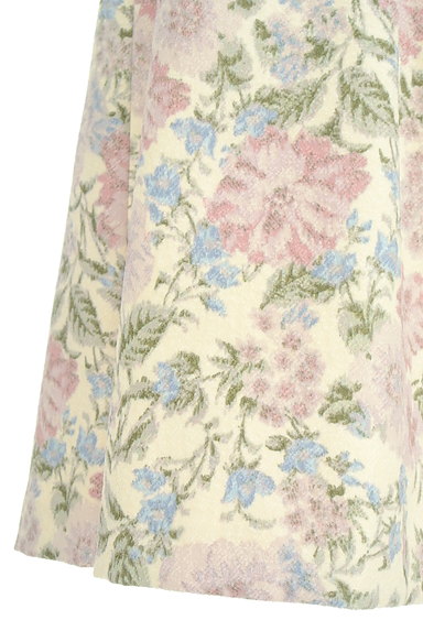 Couture Brooch（クチュールブローチ）の古着「フローラル柄フレアスカート（スカート）」大画像５へ