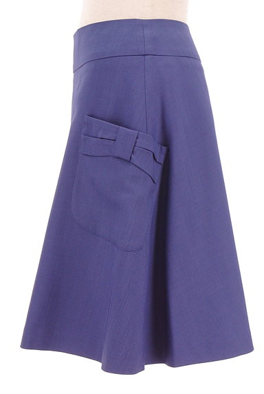 Couture Brooch（クチュールブローチ）の古着「リボンポケットフレアスカート（スカート）」大画像３へ