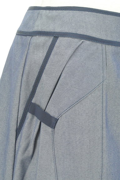 Couture Brooch（クチュールブローチ）の古着「グログランライン艶ミニスカート（ミニスカート）」大画像４へ