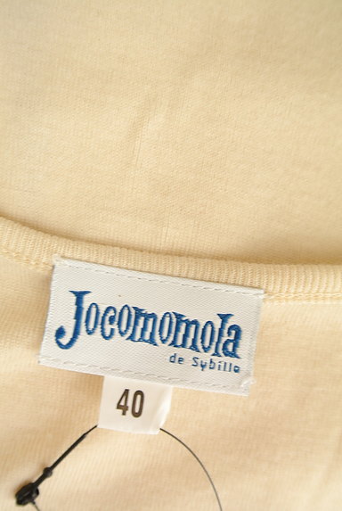 Jocomomola（ホコモモラ）の古着「スクエアネック刺繍カットソー（カットソー・プルオーバー）」大画像６へ